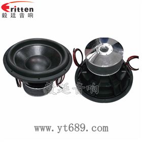 8''中低音舞臺音箱喇叭廠家正反面