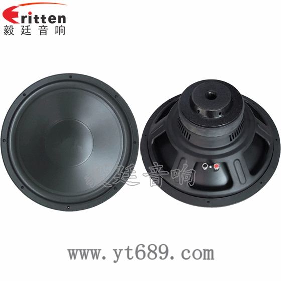 8''250w 重低音喇叭正反面