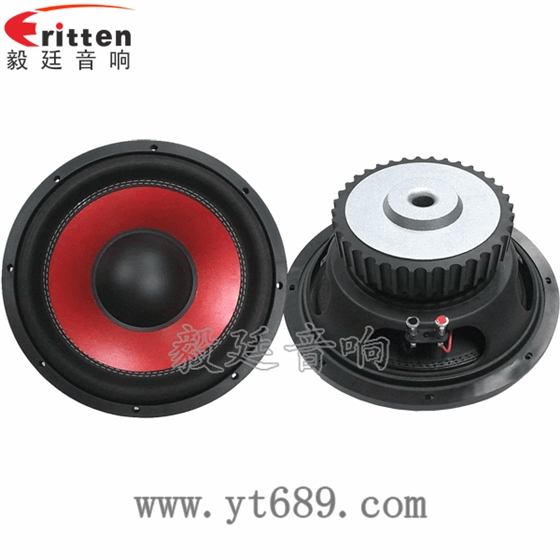 12寸250w汽車音響喇叭正反面 8''250w 重低音喇叭正反面