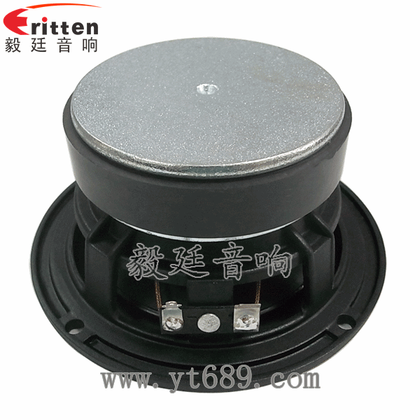 4寸中音音箱喇叭反面圖