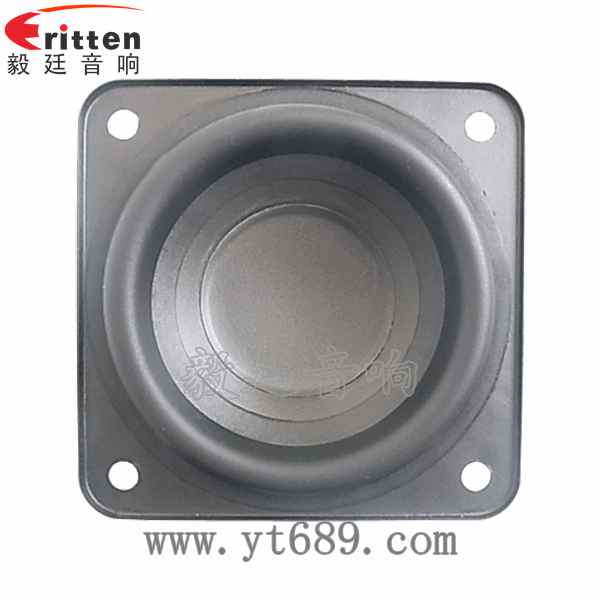 4寸同軸汽車音響喇叭正面圖