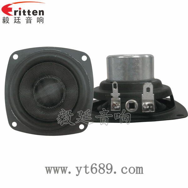 2.5寸20芯15瓦藍(lán)牙音箱全頻喇叭正面圖