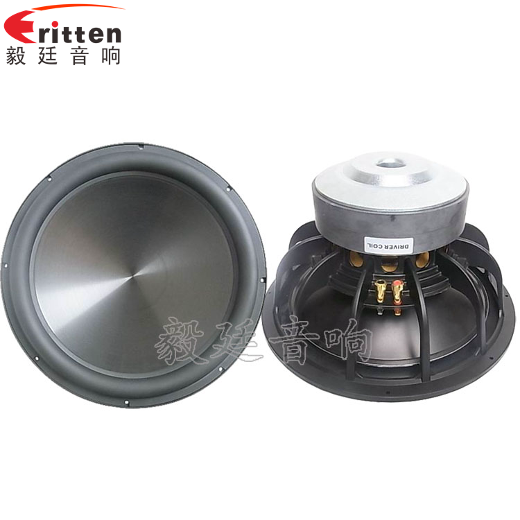 15寸400瓦多媒體重低音喇叭正反面 8''中低音舞臺音箱喇叭廠家正反面