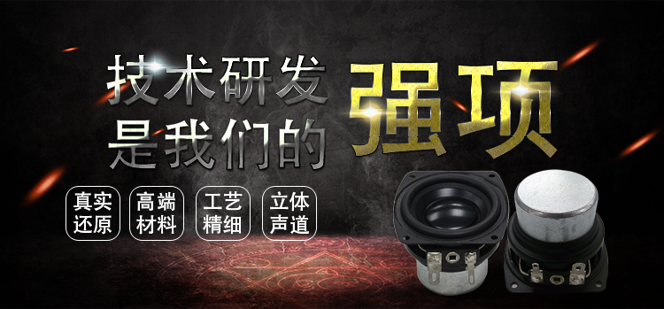  2.25寸（56*57）全頻HIFI音箱喇叭