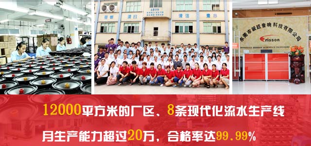 12000平方米廠區(qū)，8條現(xiàn)代化流水生產(chǎn)線